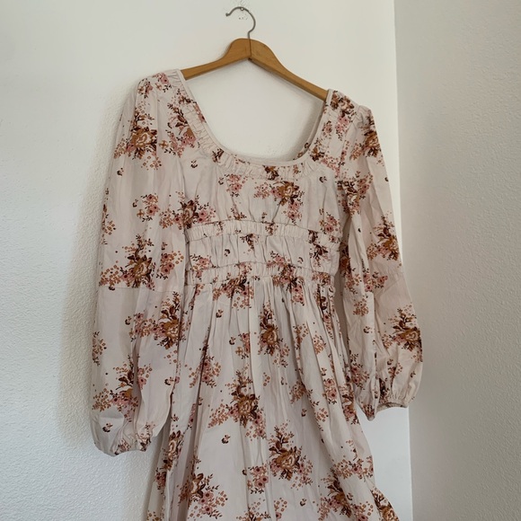 Damson Madder Dakota Bow Midi Dress - Picture 11 of 14